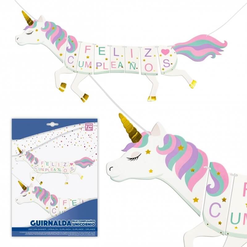 Guirnalda unicornio